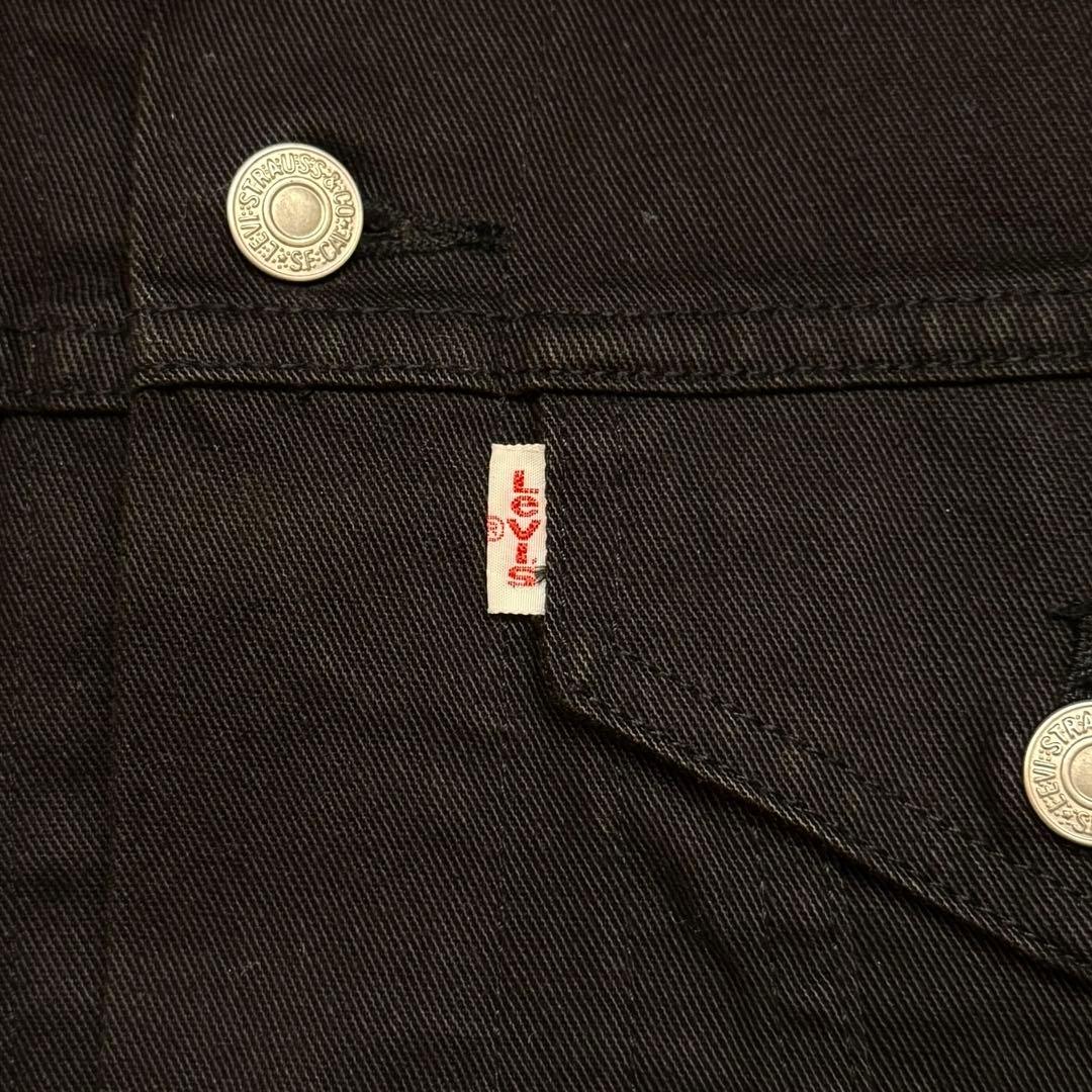 LEVI’S リーバイス ブラック デニム ジャケット グランジ W7516