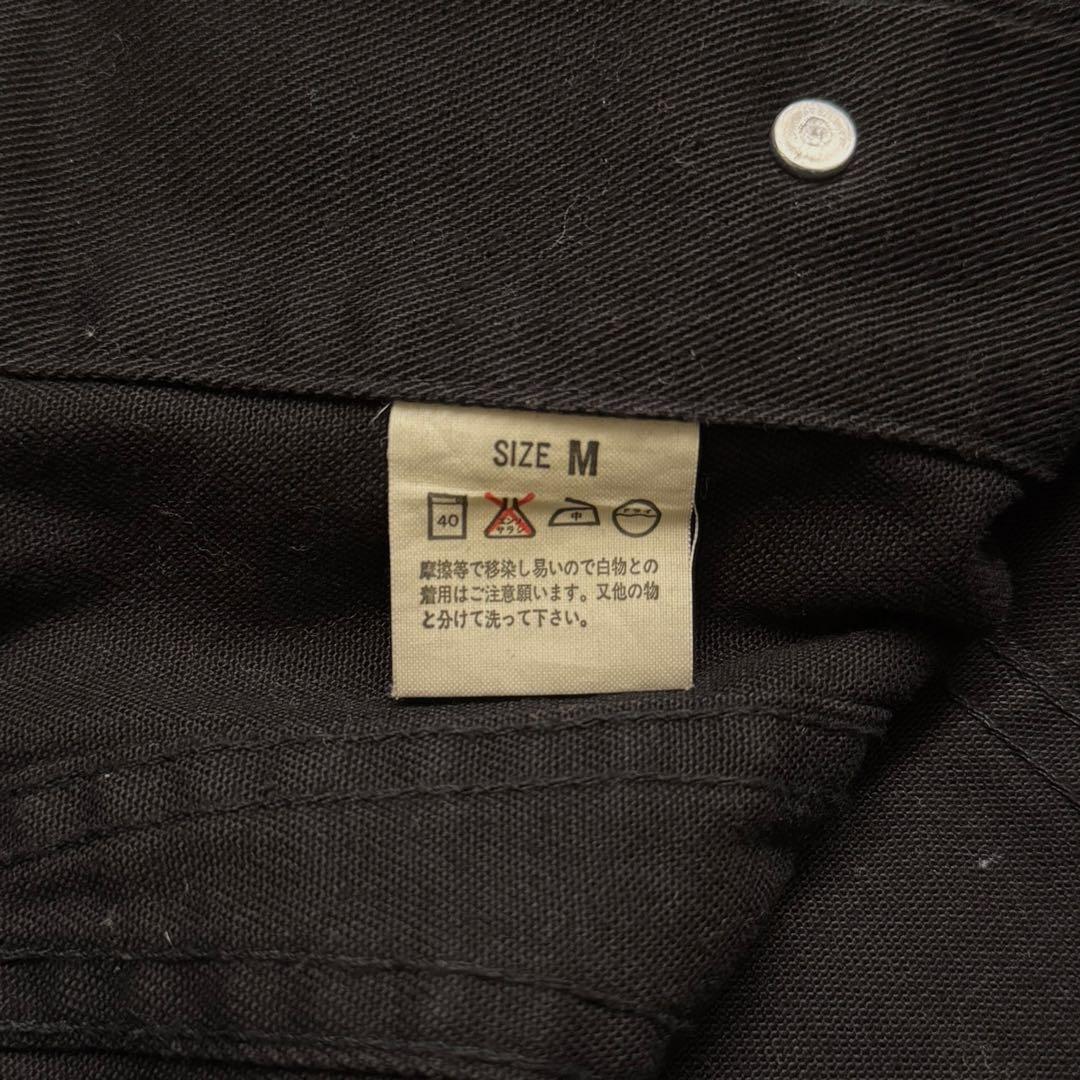 LEVI’S リーバイス ブラック デニム ジャケット グランジ W7516