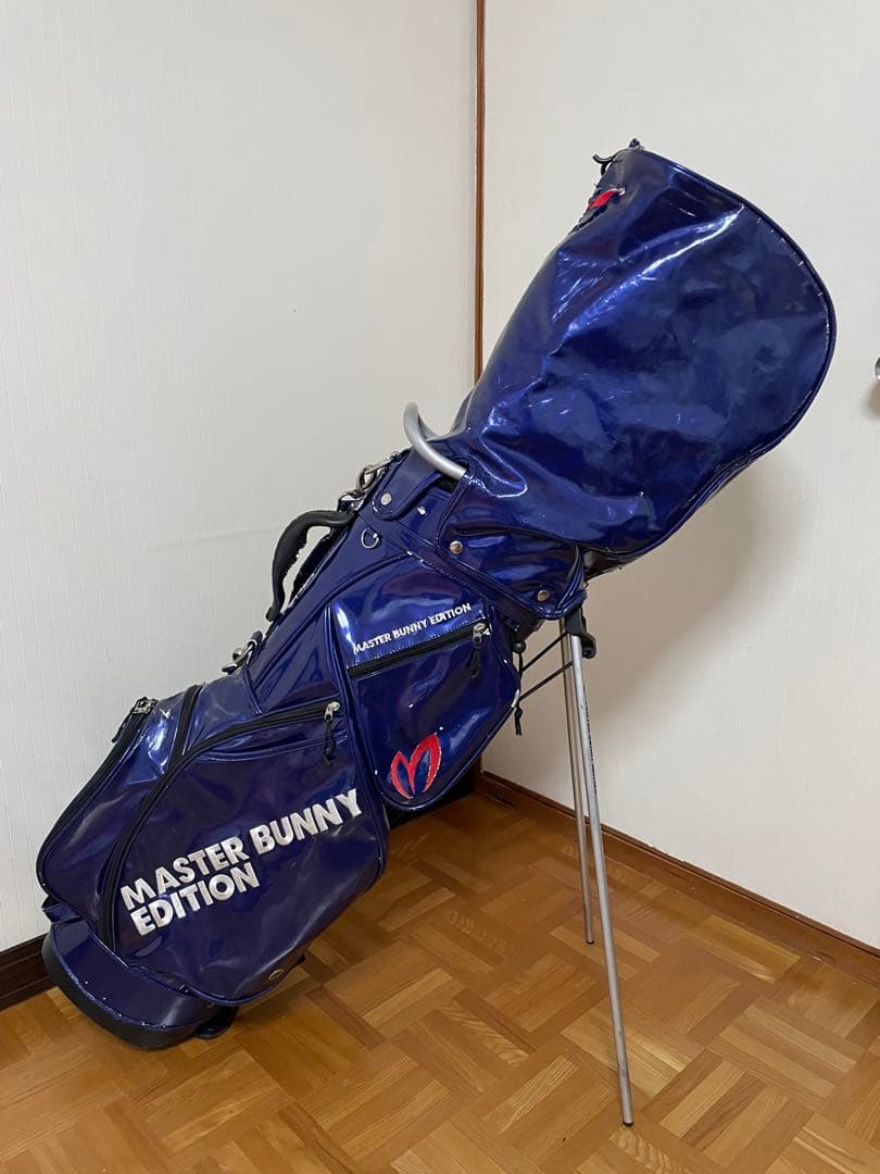 MASTER BUNNY EDITION キャディバッグ ネイビー