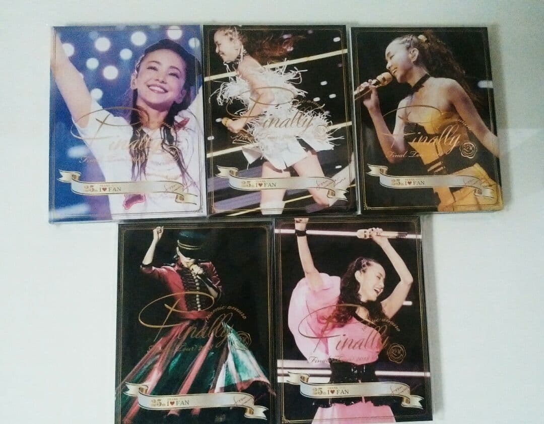 安室奈美恵　ブルーレイ　5形態セット及び会員特典専用スペシャルクリアケース