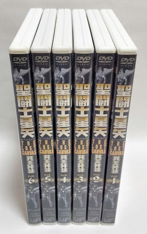聖闘士星矢 THE LOST CANVAS 冥王神話 第1章 全6巻S DVD