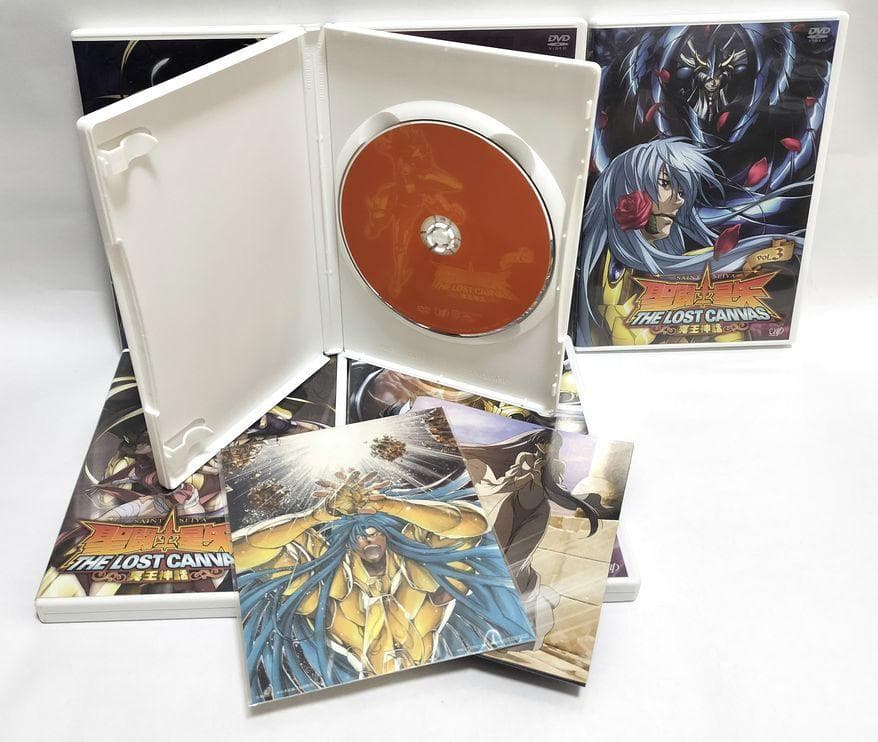 聖闘士星矢 THE LOST CANVAS 冥王神話 第1章 全6巻S DVD