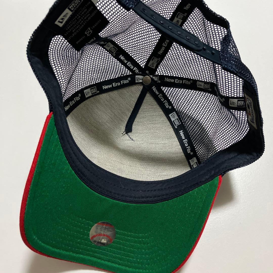 ワフー酋長MLB インディアンス ベースボールキャップ フリーサイズ ニューエラ