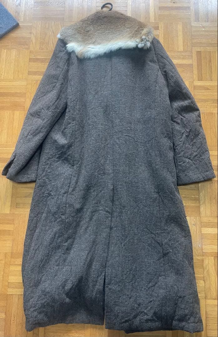 ジャケット・アウター sunsea BRITISH WOOL HERRINGBONE COAT 3