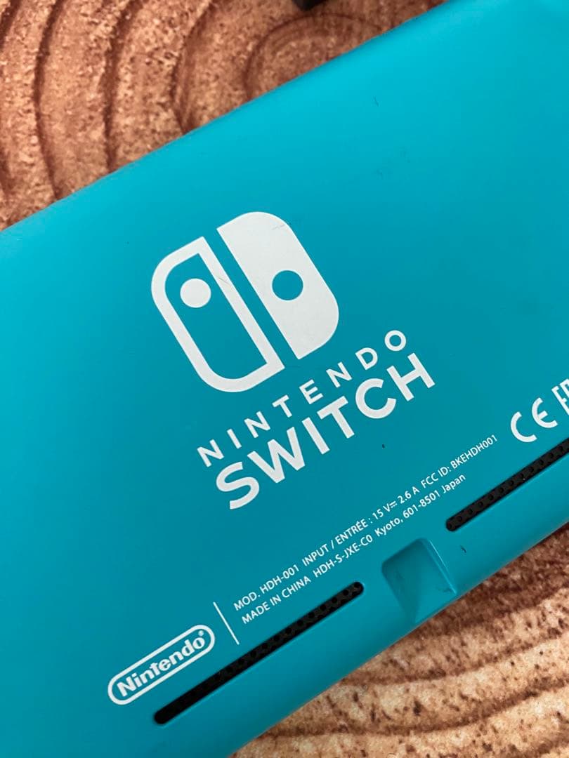 Nintendo Switch Lite ターコイズ　本体　箱無し