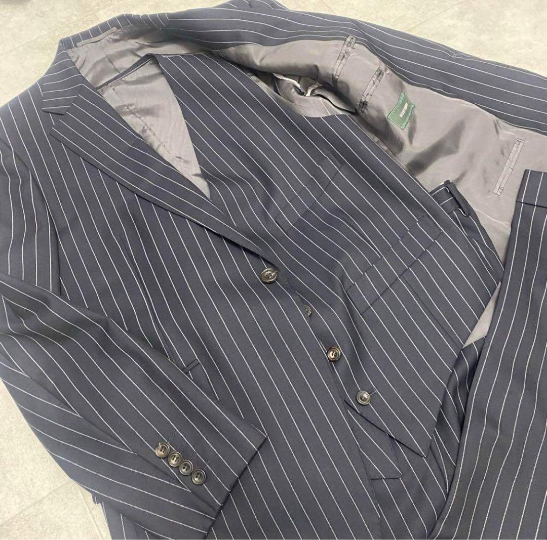 高級スーツ 英国ブランドHUNTSMAN ハンツマン 48 14万円