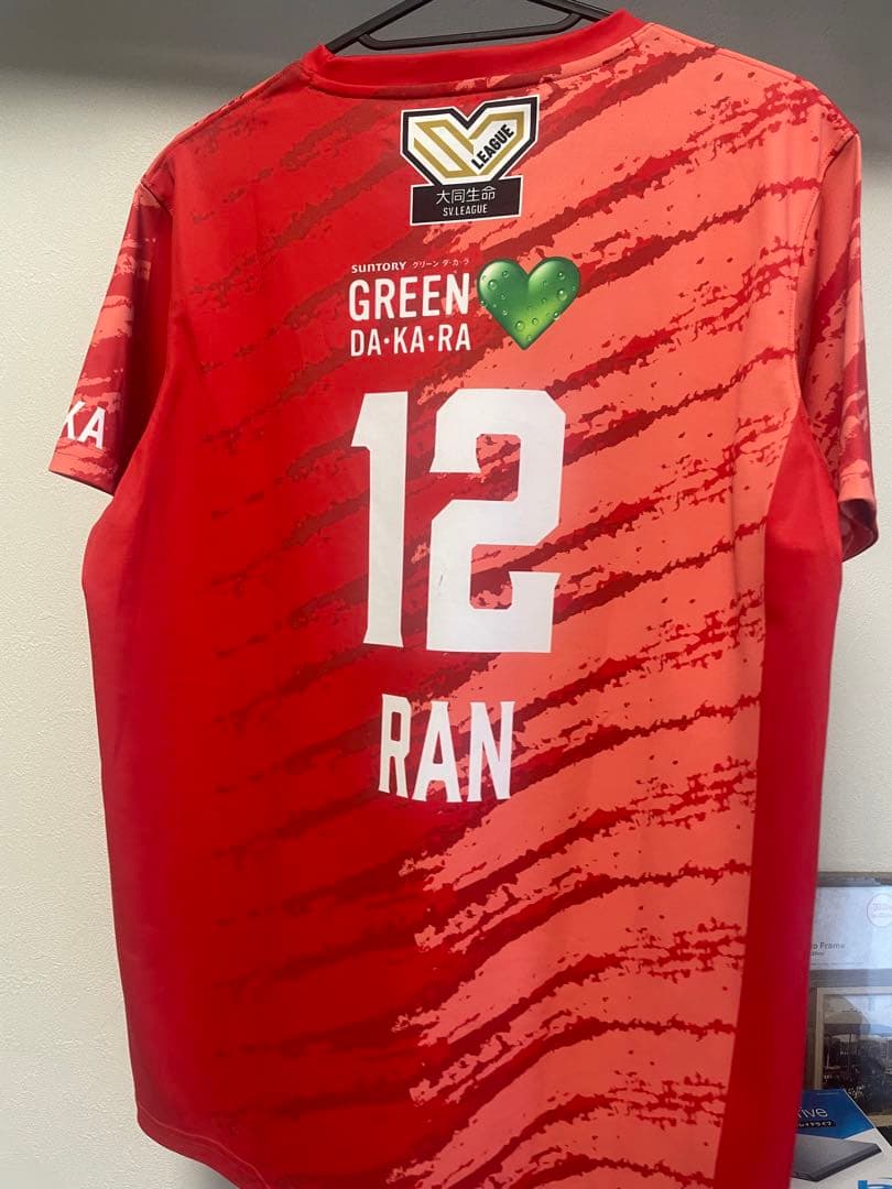 サントリーサンバーズ　12番 髙橋藍　ユニフォーム Lサイズ　& フォトタオル