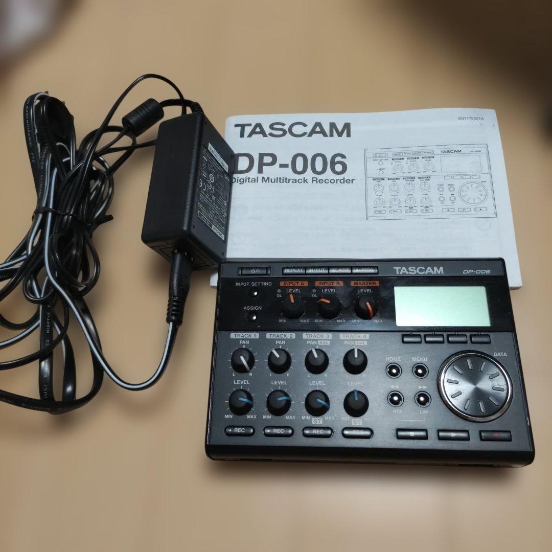 レコーダーTASCAM DP-006 ＆ マイクECM-330 ＆ GT20