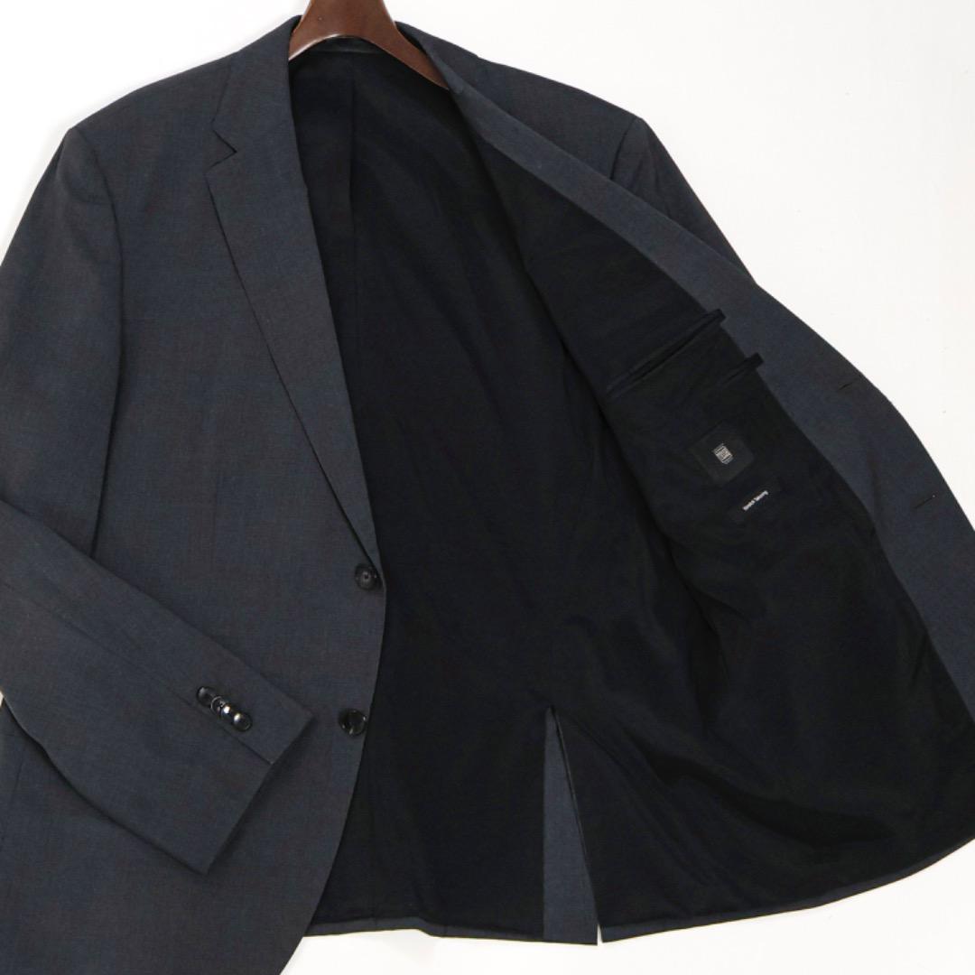 H4585ヒューゴボス　ストレッチテーラリング２釦スーツ大きいサイズ　大谷翔平