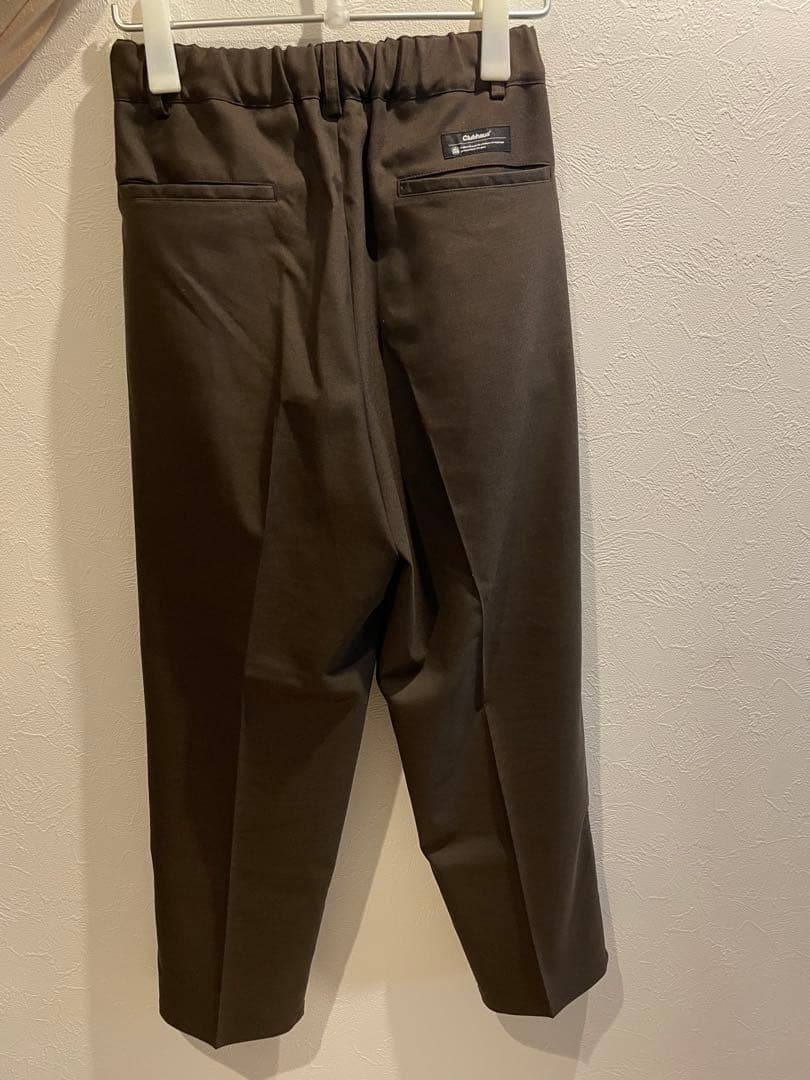 CLUBHAUS クラブハウスCenter Press Easy Pants