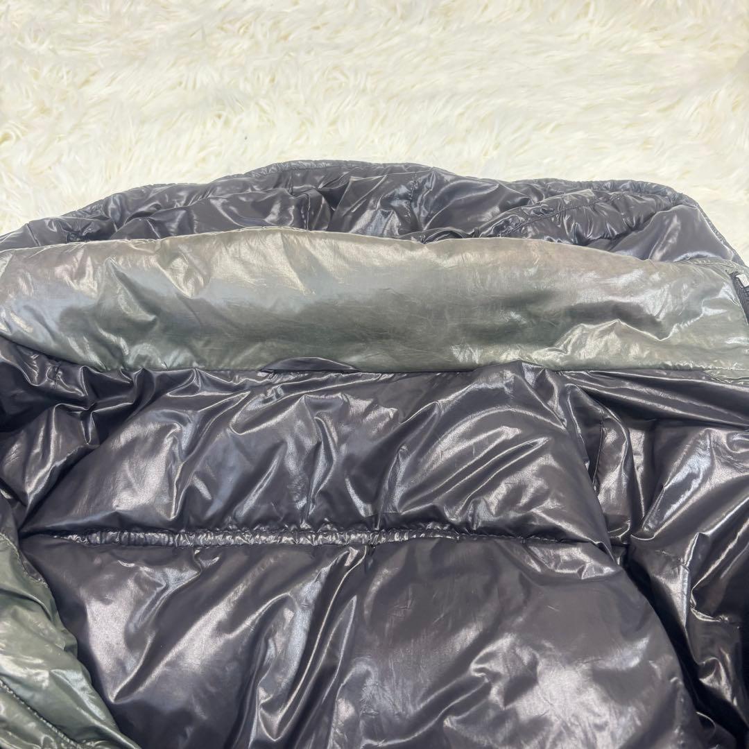 PRADA ダウンジャケット 三角ロゴ オリーブ グリーン サイズ10