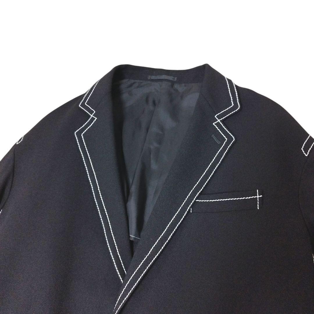 UNITED TOKYO　0ステッチブラックブレザー　XL