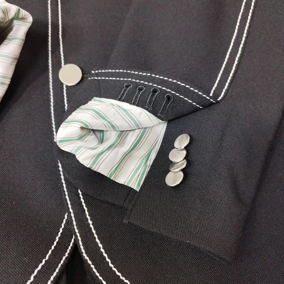 UNITED TOKYO　0ステッチブラックブレザー　XL