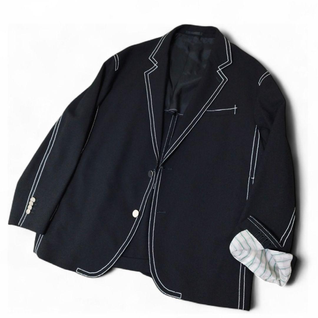 UNITED TOKYO　0ステッチブラックブレザー　XL