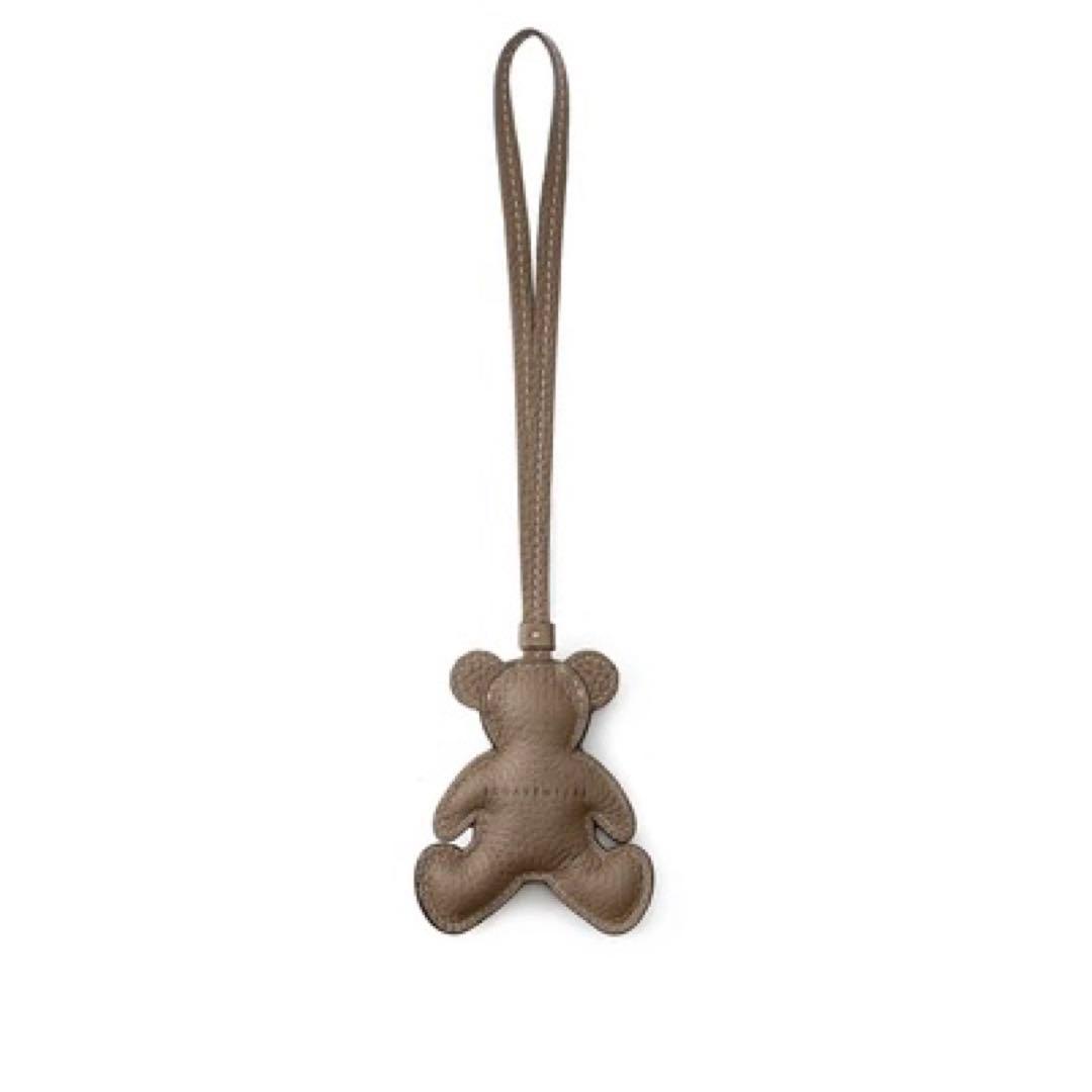 新品BONAVENTURA アニマルチャームベア限定色エトープ×アーモンドピンク