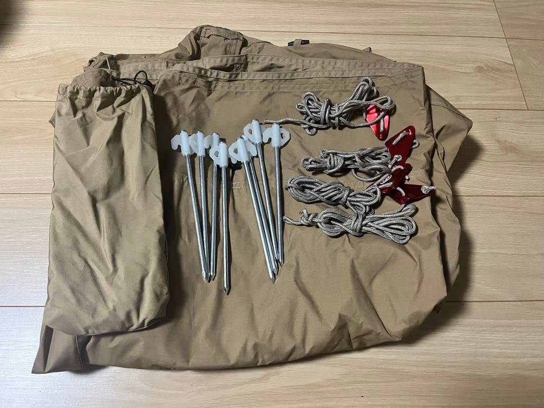 GOGlamping G・G PUP パップテントTC 1人用と前幕 1人用