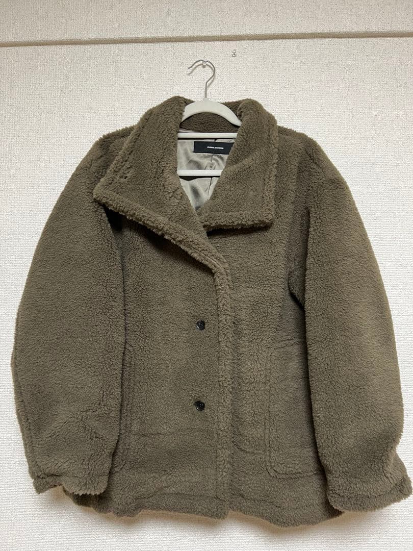 JOURNAL STANDARD エコファーショートブルゾン　カーキ
