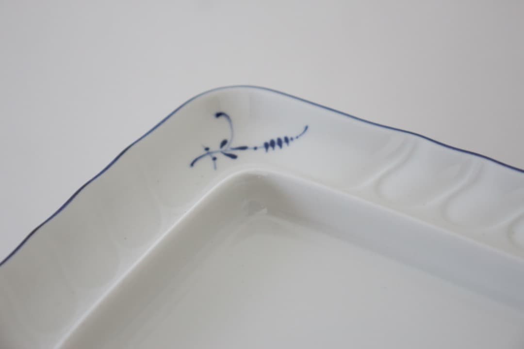 未使用・箱入　ビレロイ&ボッホ　オールドルクセンブルク　バターケース　バター皿