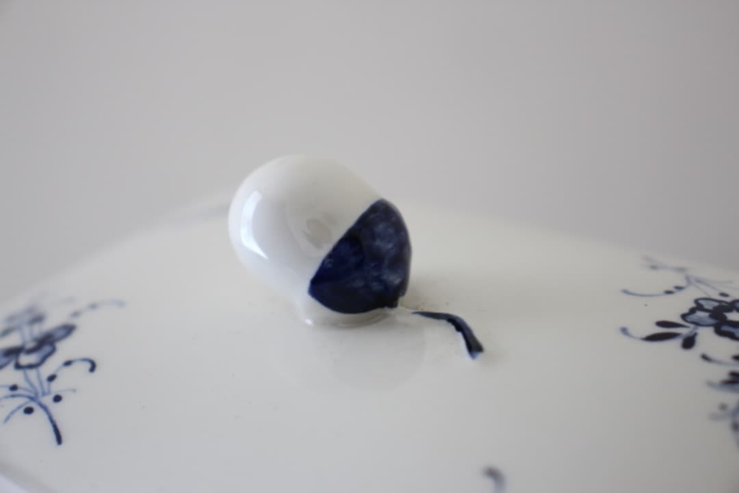 未使用・箱入　ビレロイ&ボッホ　オールドルクセンブルク　バターケース　バター皿