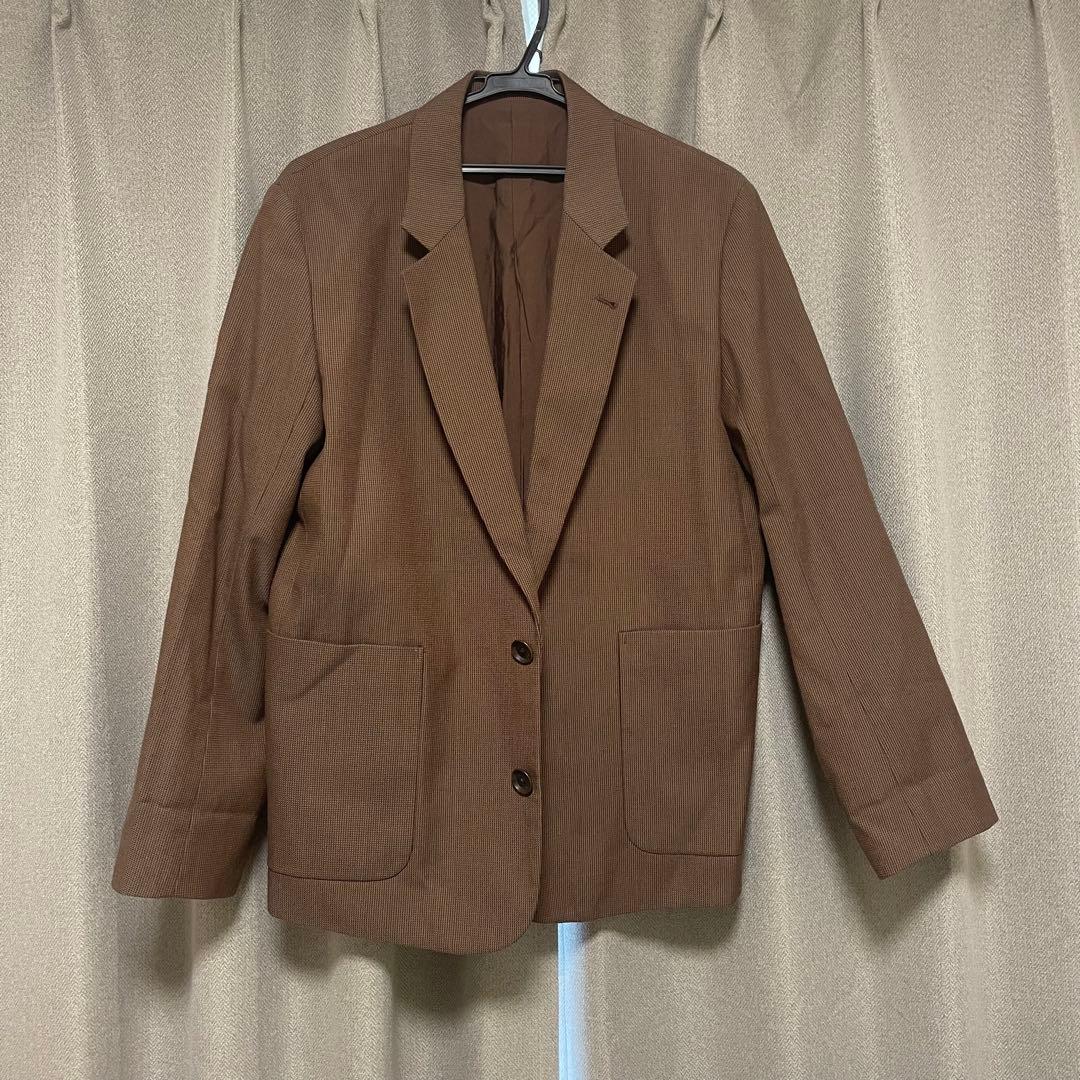 ジャケット・アウター Houndstooth Wool Jacket 36