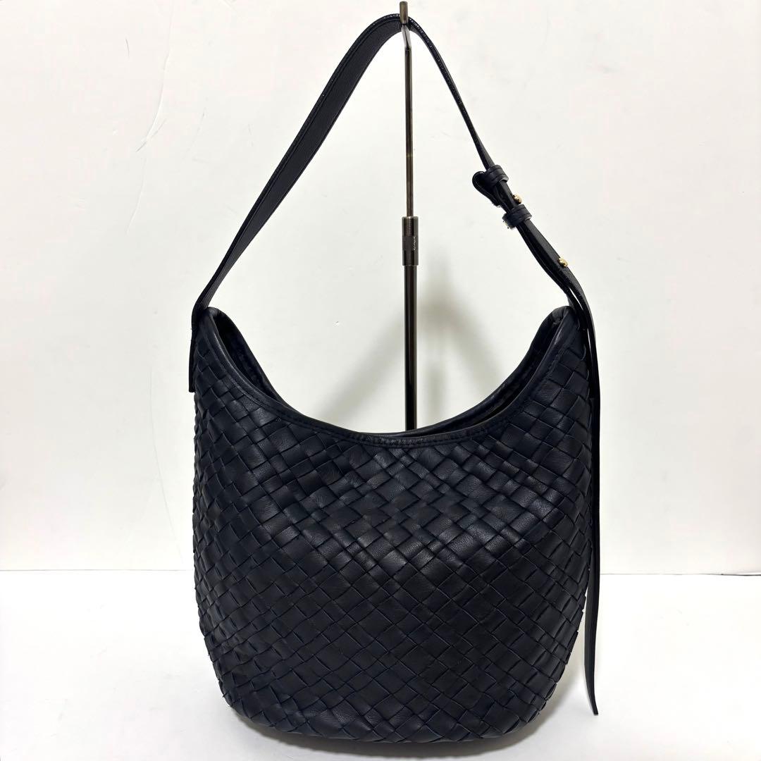 ヴィオラドーロ ハンドバッグ ワンショルダー MIRO レザー ブラック