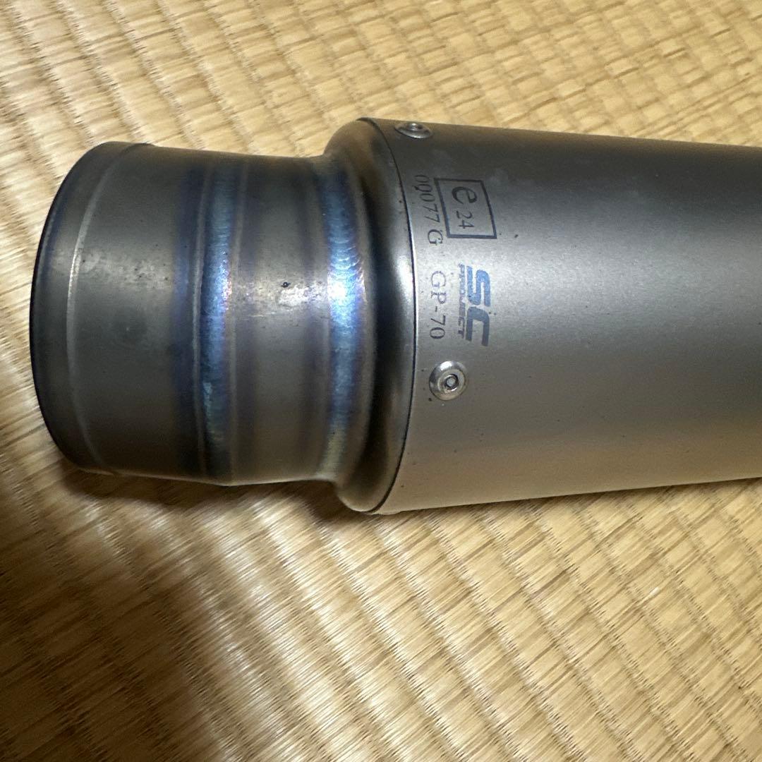 お*ぬ様 SC PROJECT チタンマフラー 2020年BMWS1000Rにて