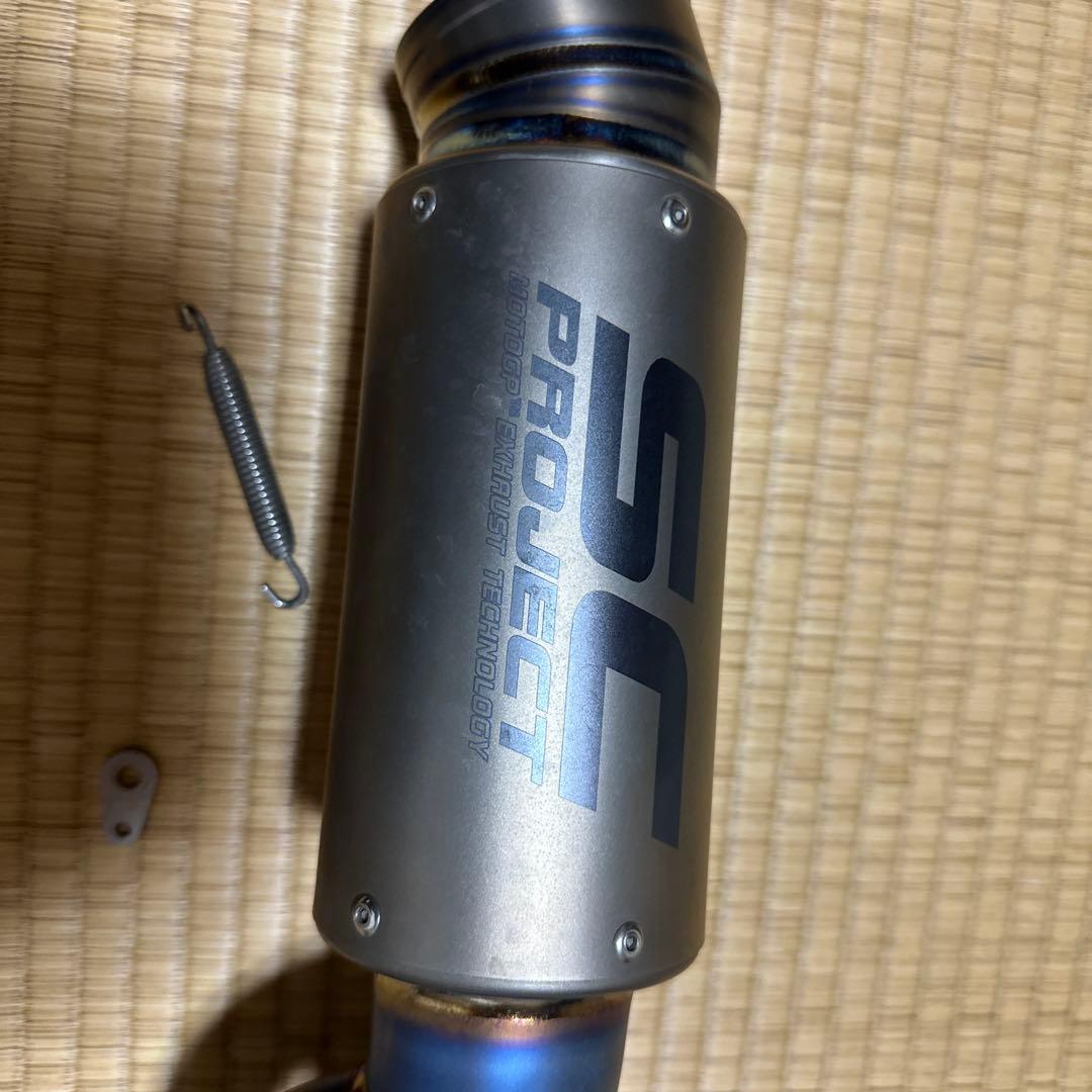 お*ぬ様 SC PROJECT チタンマフラー 2020年BMWS1000Rにて