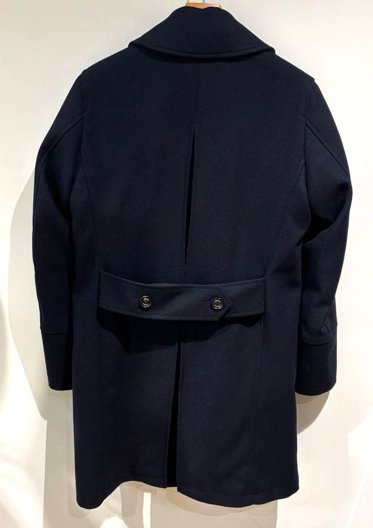 【美品】Sealup BEAMS F別注 ロングピーコート ネイビー 46