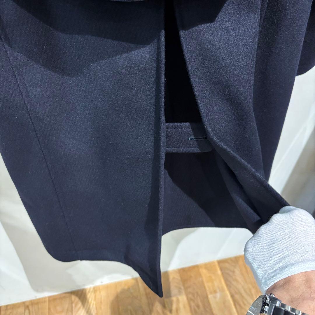 【美品】Sealup BEAMS F別注 ロングピーコート ネイビー 46