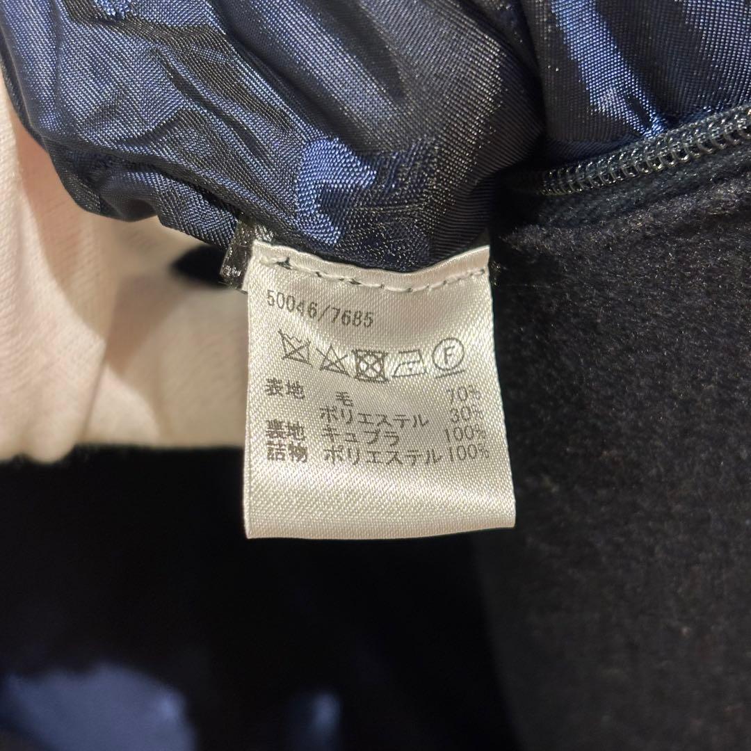 【美品】Sealup BEAMS F別注 ロングピーコート ネイビー 46