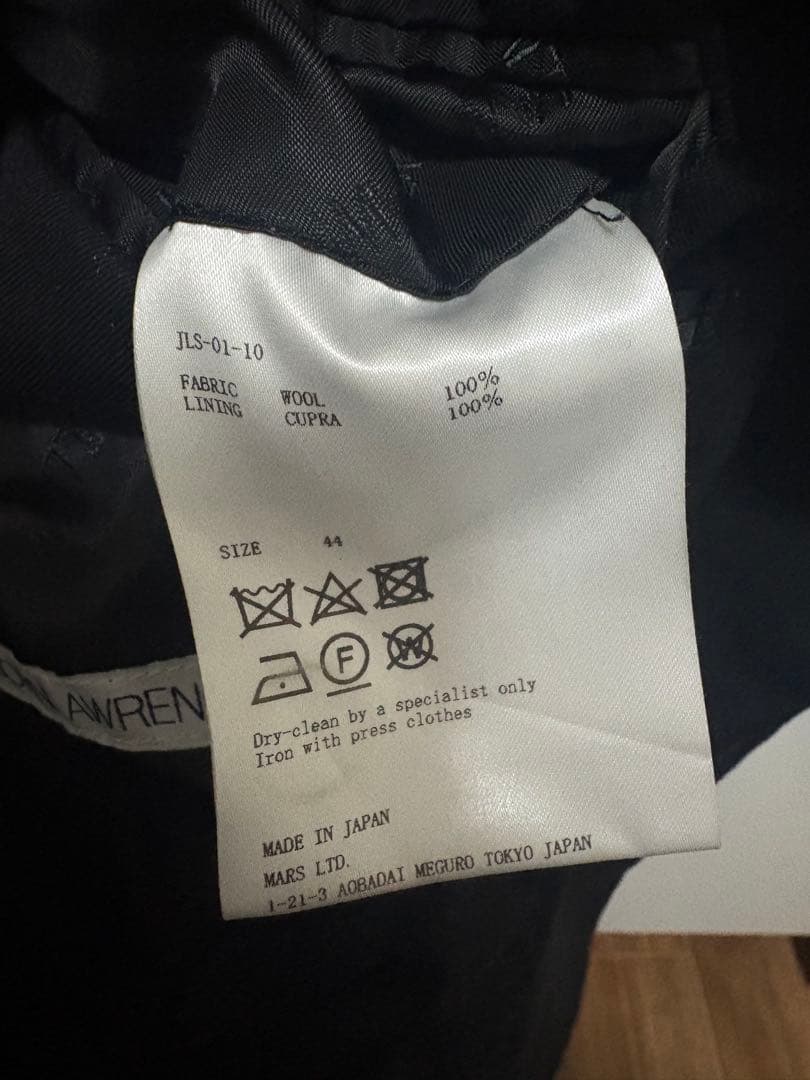 か*な様 JOHN LAWRENCE SULLIVAN ブラック セットアップ