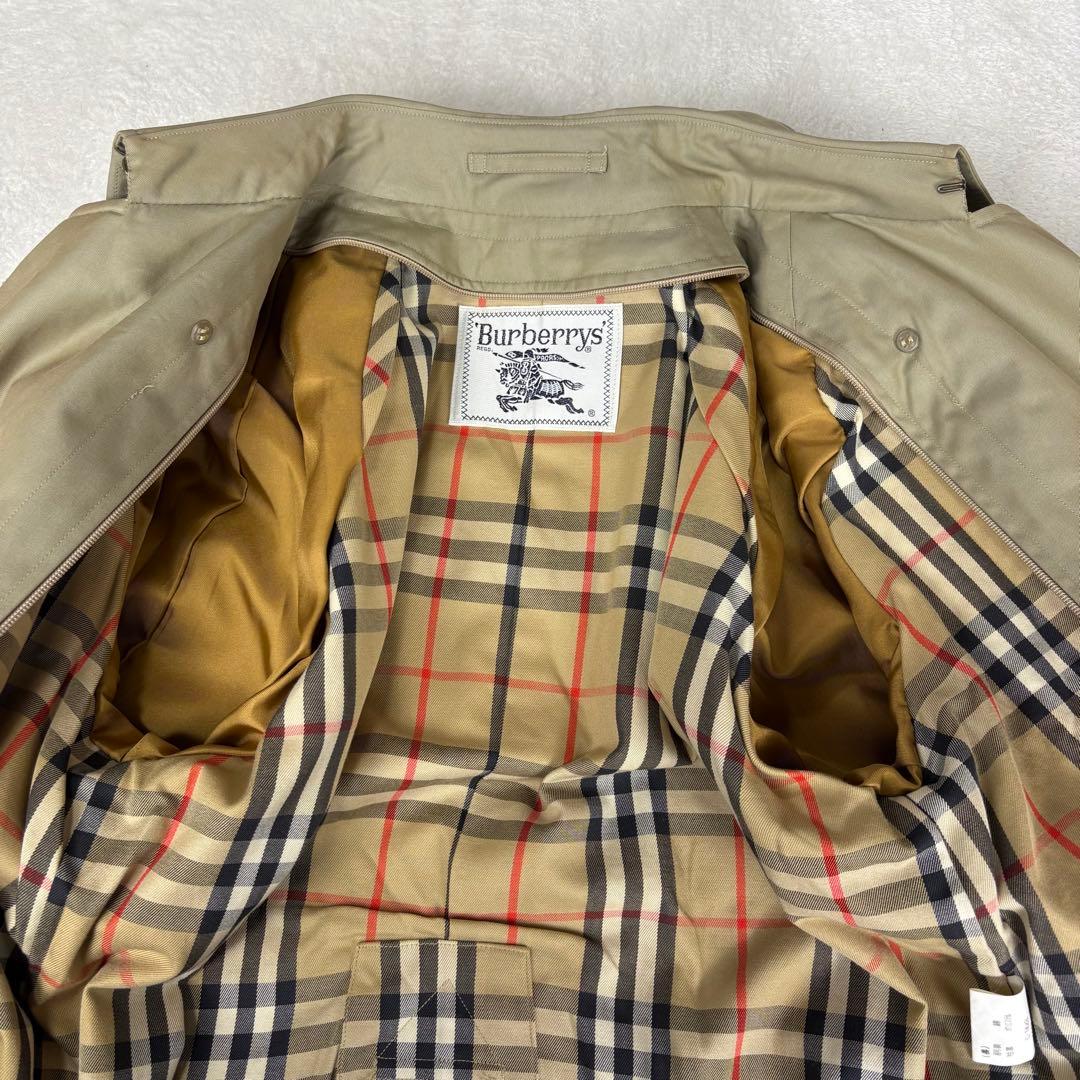 美品 BURBERRY バーバリー トレンチコート ベルト ノバチェック