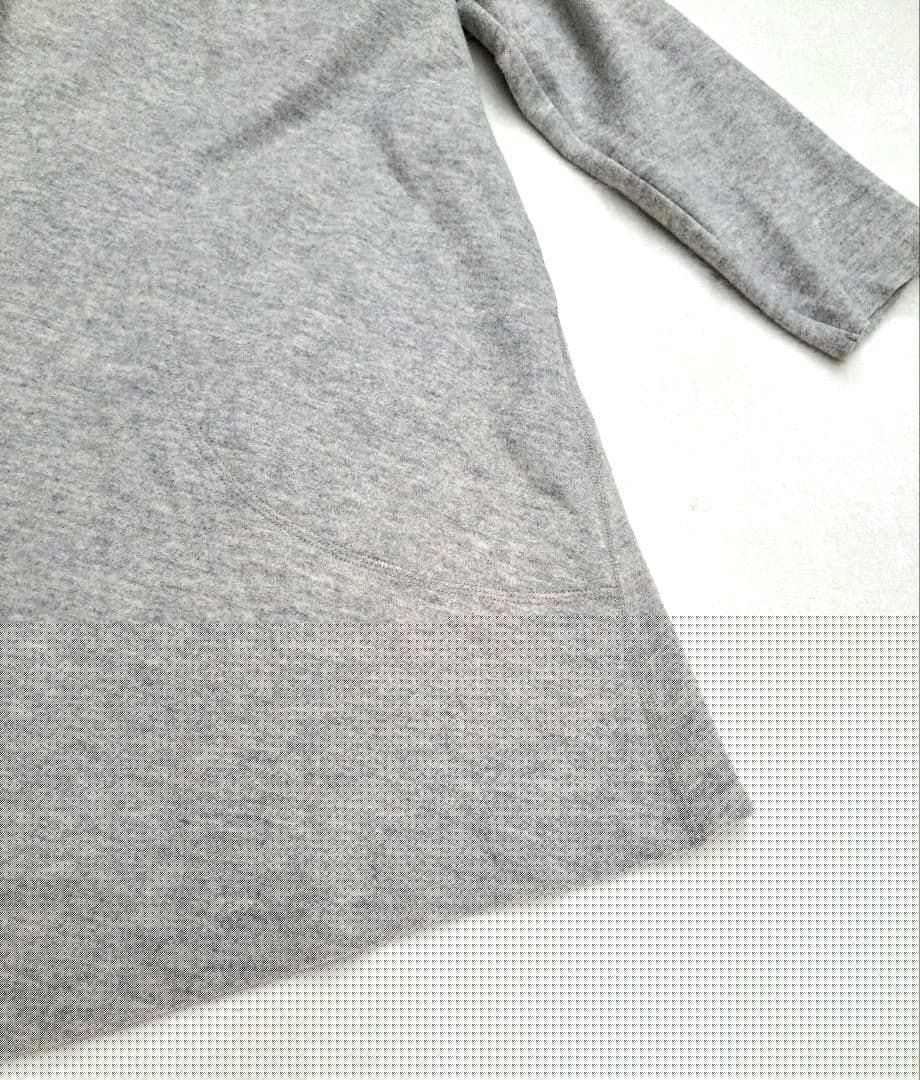 223　美品　ヨーガンレール　ウール100%コート　変形ハイネック M