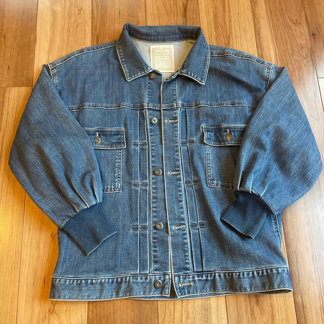 りーりーりーです♡BEARDSLEY♡♡デニムジャケット♡サイズ2（M）