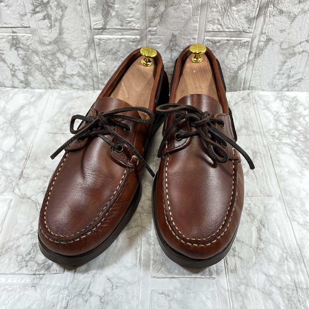 【美品】パラブーツ　paraboot BARTH MARINE ダークブラウン