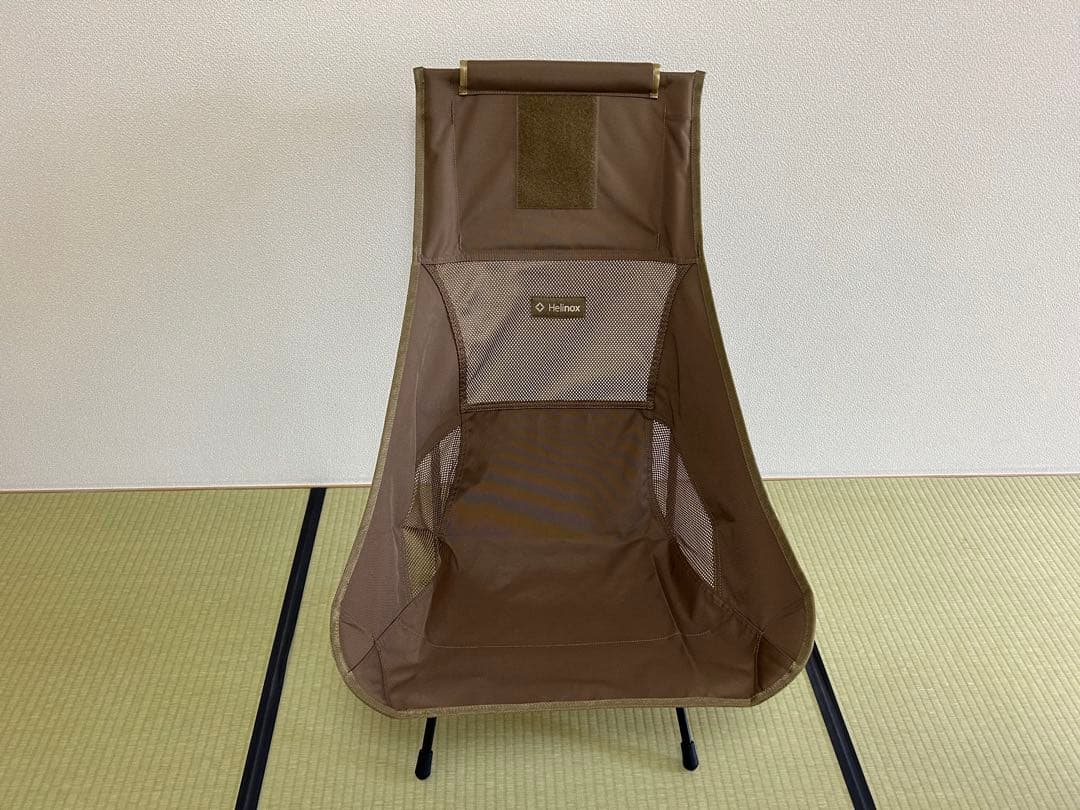 美品！ Helinox ヘリノックス チェアツー コヨーテタン ブラウン