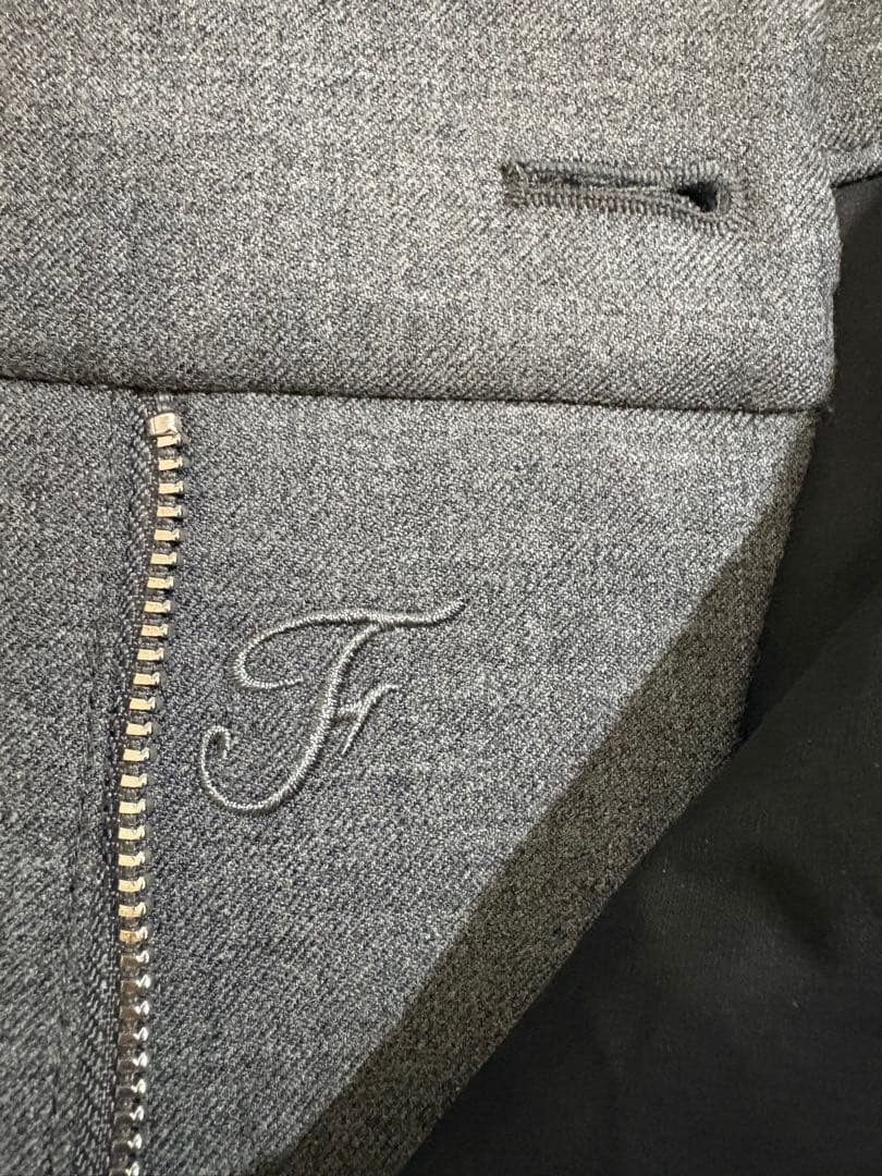 パンツ FaxCopyExpress Grey Wide Pant