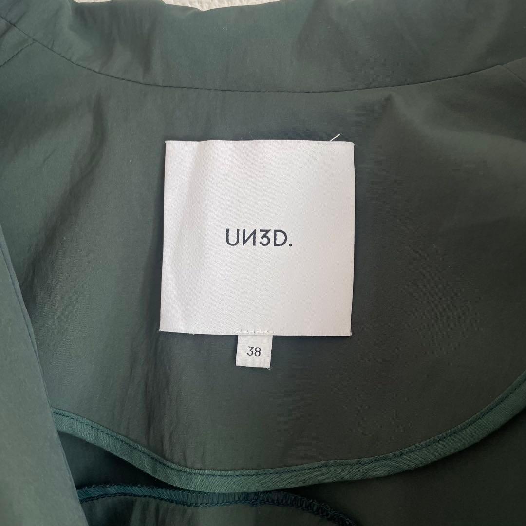 極美品 UN3D. アンスリード 23SS ウェーブラインシャツジャケット 38