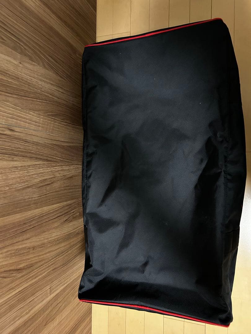 OGASAKA スキー用ダッフルバッグ 黒赤
