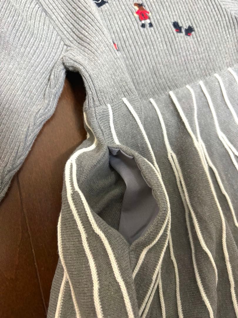 【美品】familiar ワンピース 100