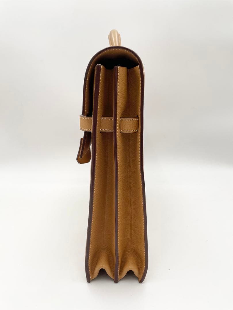 美品✨エルメス　ケリーデペッシュ38 ビジネス　ブリーフケース　キャメル