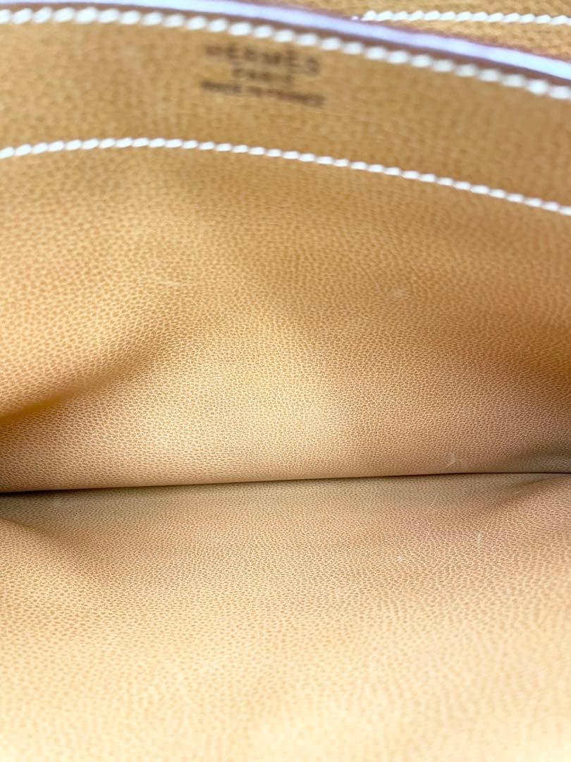 美品✨エルメス　ケリーデペッシュ38 ビジネス　ブリーフケース　キャメル