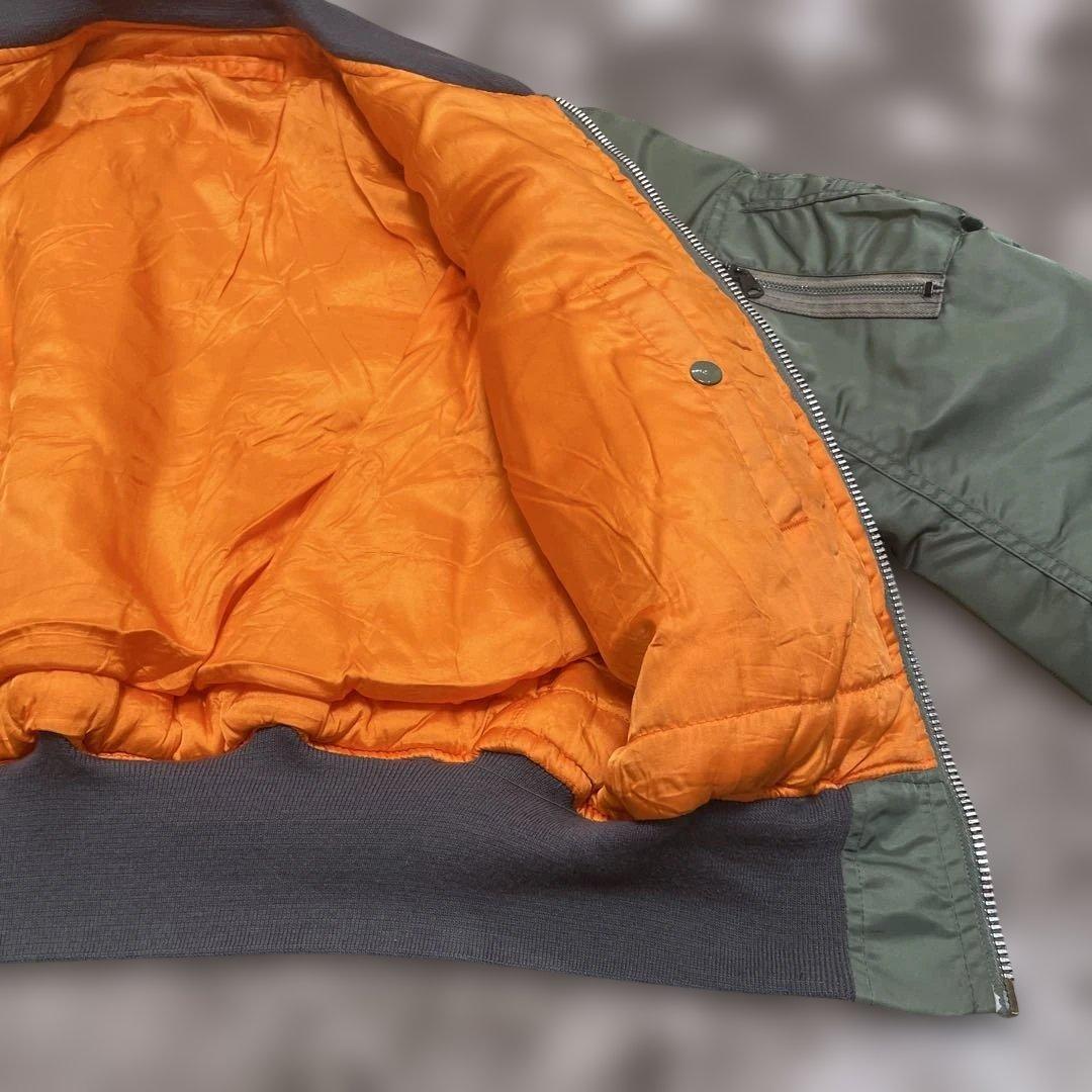 90s USA製　AVIREX ma-1 フライトジャケット　サイズ L