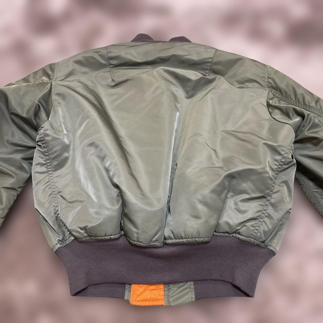90s USA製　AVIREX ma-1 フライトジャケット　サイズ L