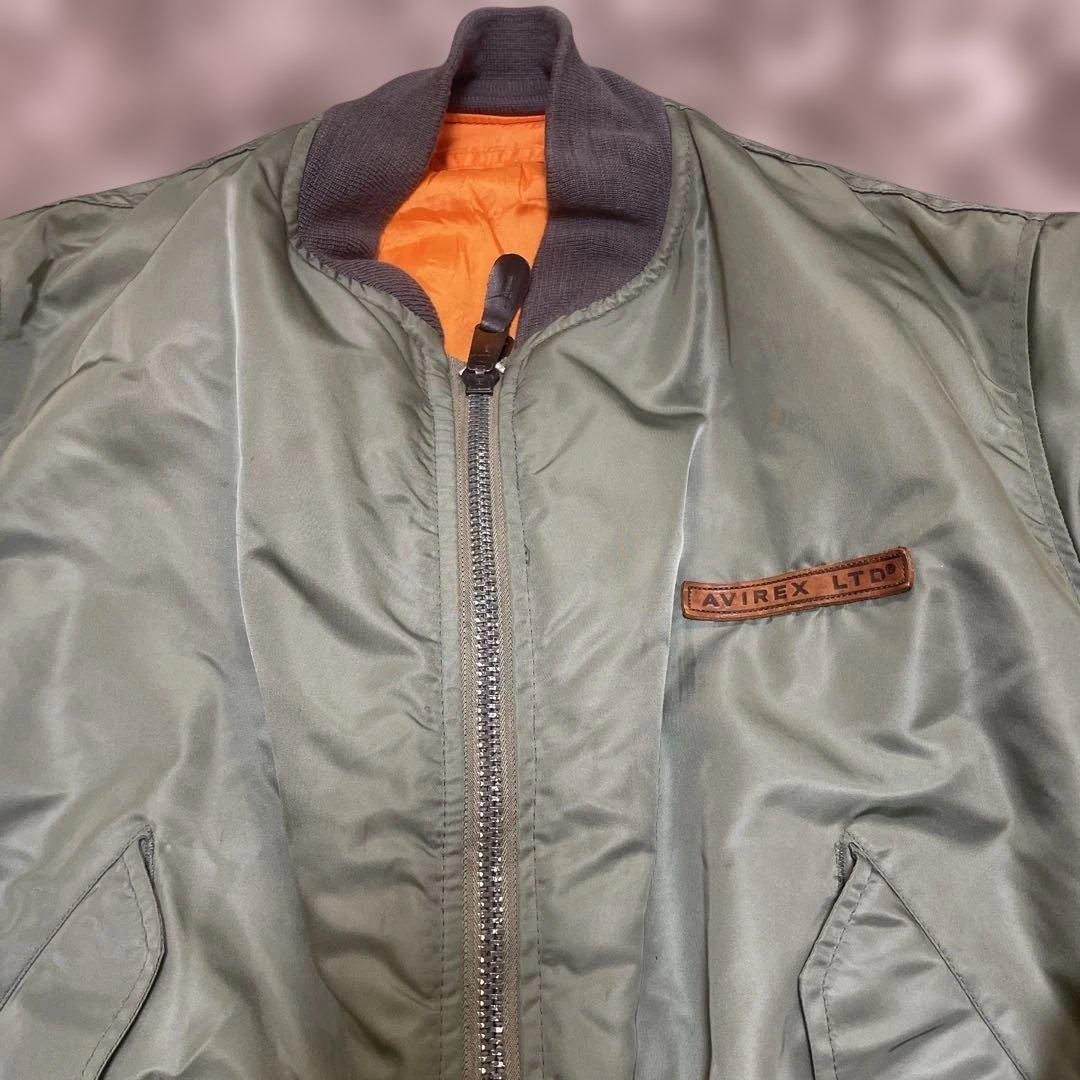90s USA製　AVIREX ma-1 フライトジャケット　サイズ L