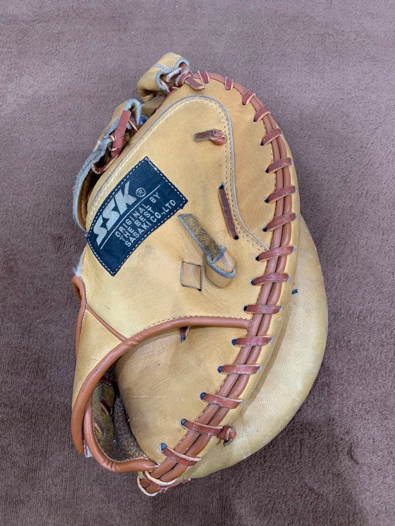 【超希少】 ヴィンテージ SSKミット グローブ グラブ プロモデル 黒ラベル