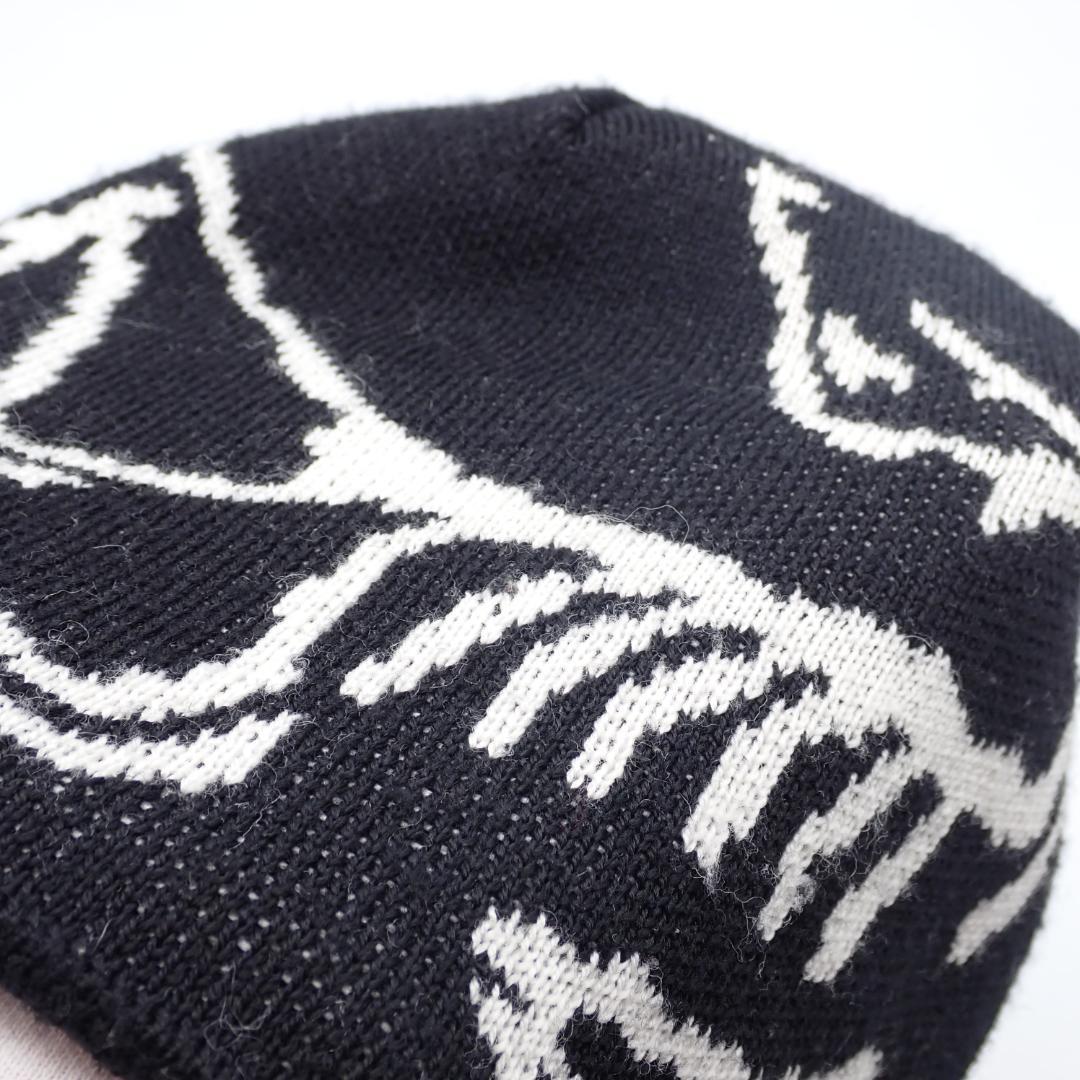 美品 ARC'TERYX アークテリクス スカル デザイン ニット帽 ビーニー