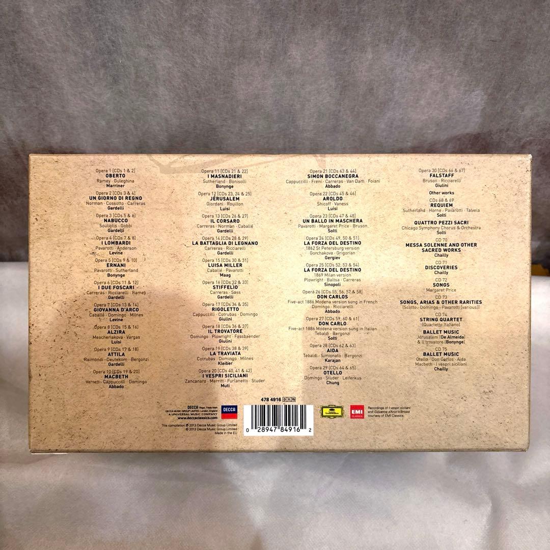 クラシック 94. VERDI THE COMPLETE WORKS