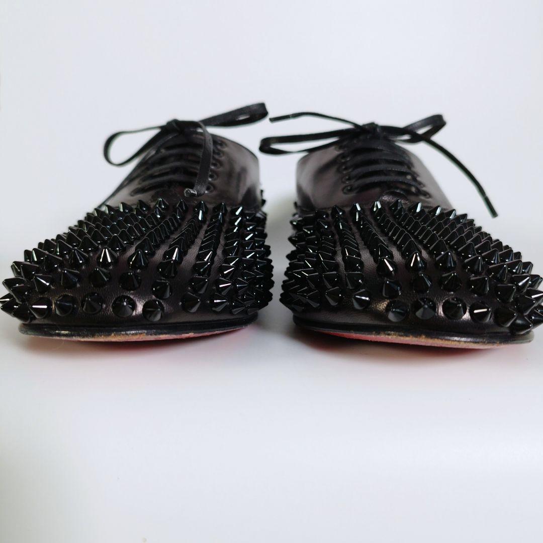 美品 クリスチャンルブタン フレディ ドレスシューズ 革靴 41.5 スパイク