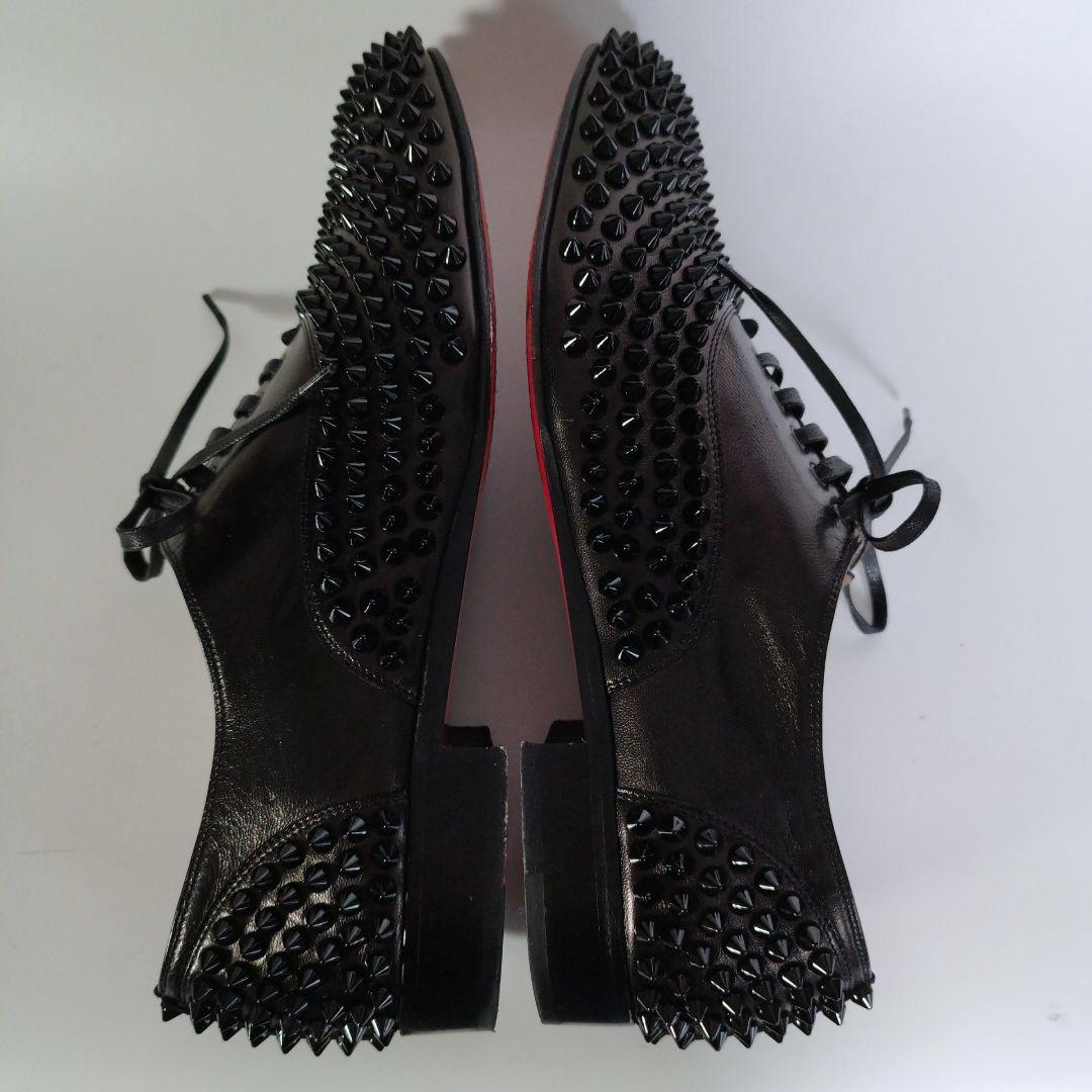 美品 クリスチャンルブタン フレディ ドレスシューズ 革靴 41.5 スパイク